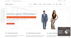 Desktop Screenshot of ajansprogrami.com